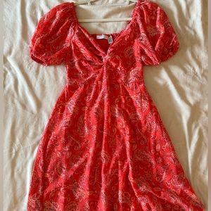 Summer paisley flows dress size small